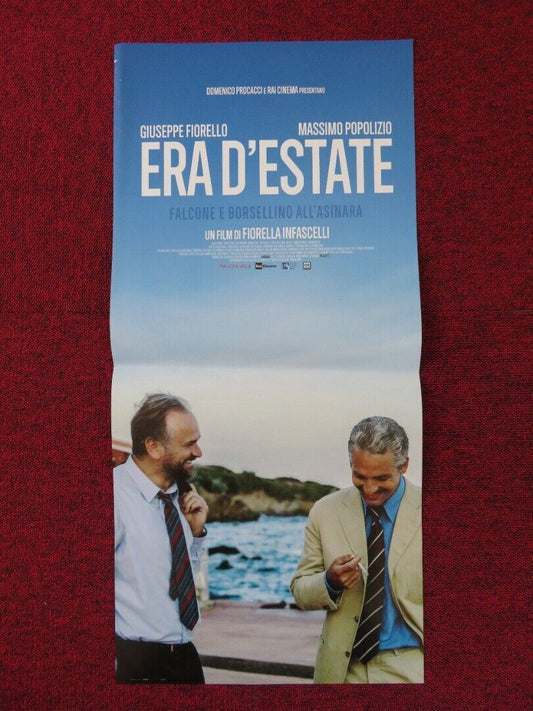 ERA D'ESTATE ITALIAN LOCANDINA (26.5"x12.5") POSTER GIUSEPPE FIORELLO 2016 Rendezvous Cinema Movie posters