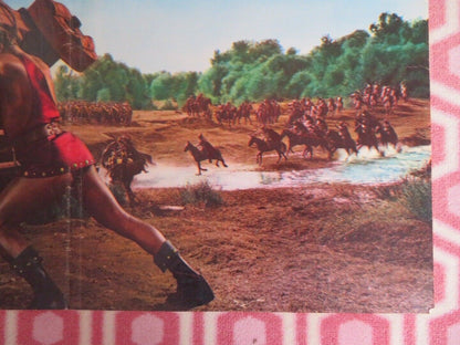 ERCOLE CONTRO ROMA Hercules Against Rome ITALIAN FOGLIO POSTER SERGIO CIANI 1964 Movie posters