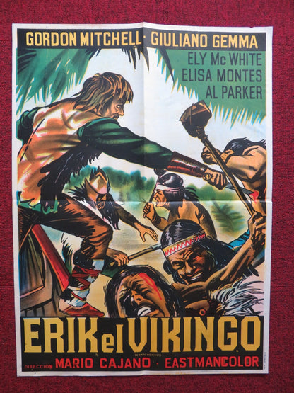 ERIC THE VIKING ARGENTINIAN POSTER GORDON MITCHELL GIULIANO GEMMA 1965 Rendezvous Cinema Movie posters
