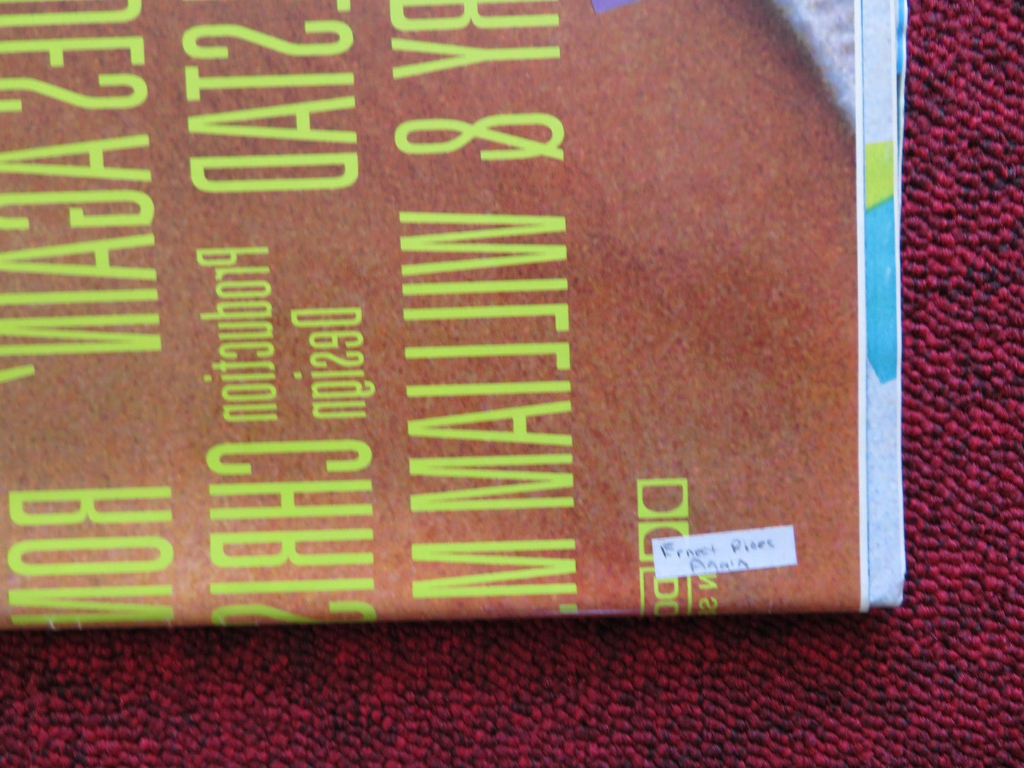 ERNEST RIDES AGAIN FOLDED US ONE SHEET POSTER JIM VARNEY RON K. JAMES 1993 Rendezvous Cinema Movie posters