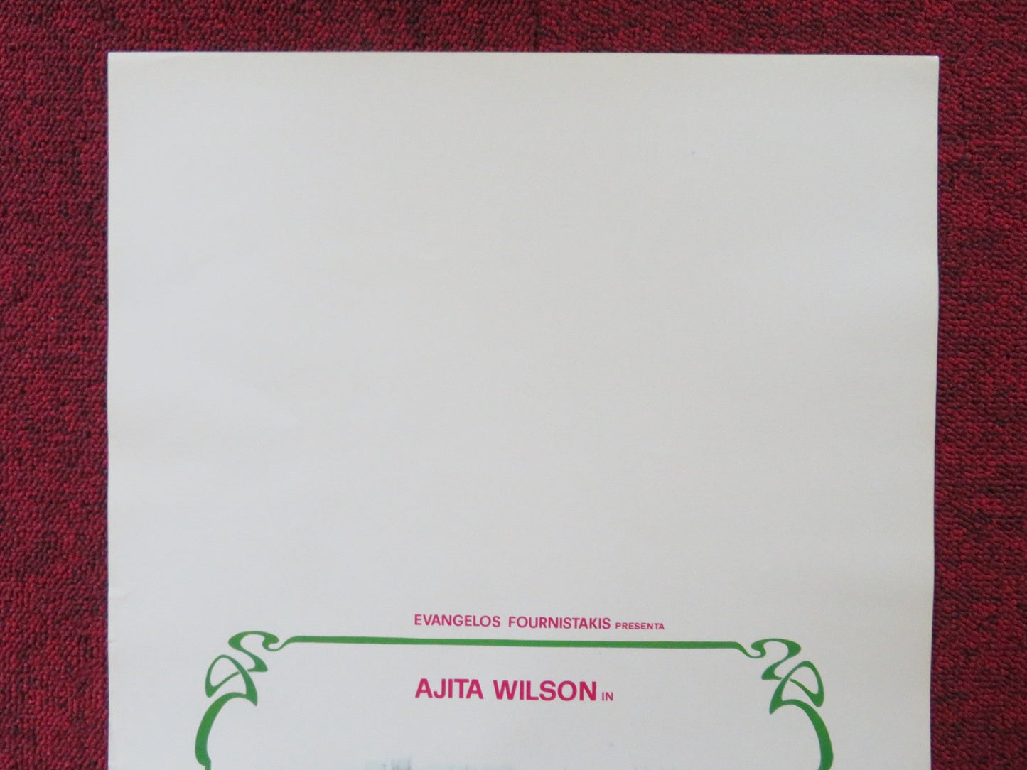 EROTIC PASSION ITALIAN LOCANDINA POSTER MONICA NICKEL TAKIS LADOS 1981 Rendezvous Cinema Movie posters