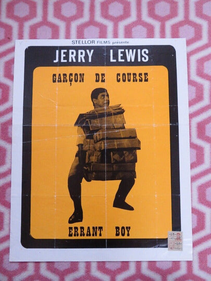 ERRANT BOY BELGIUM (17.5"x14") POSTER JERRY LEWIS 1961 Movie posters