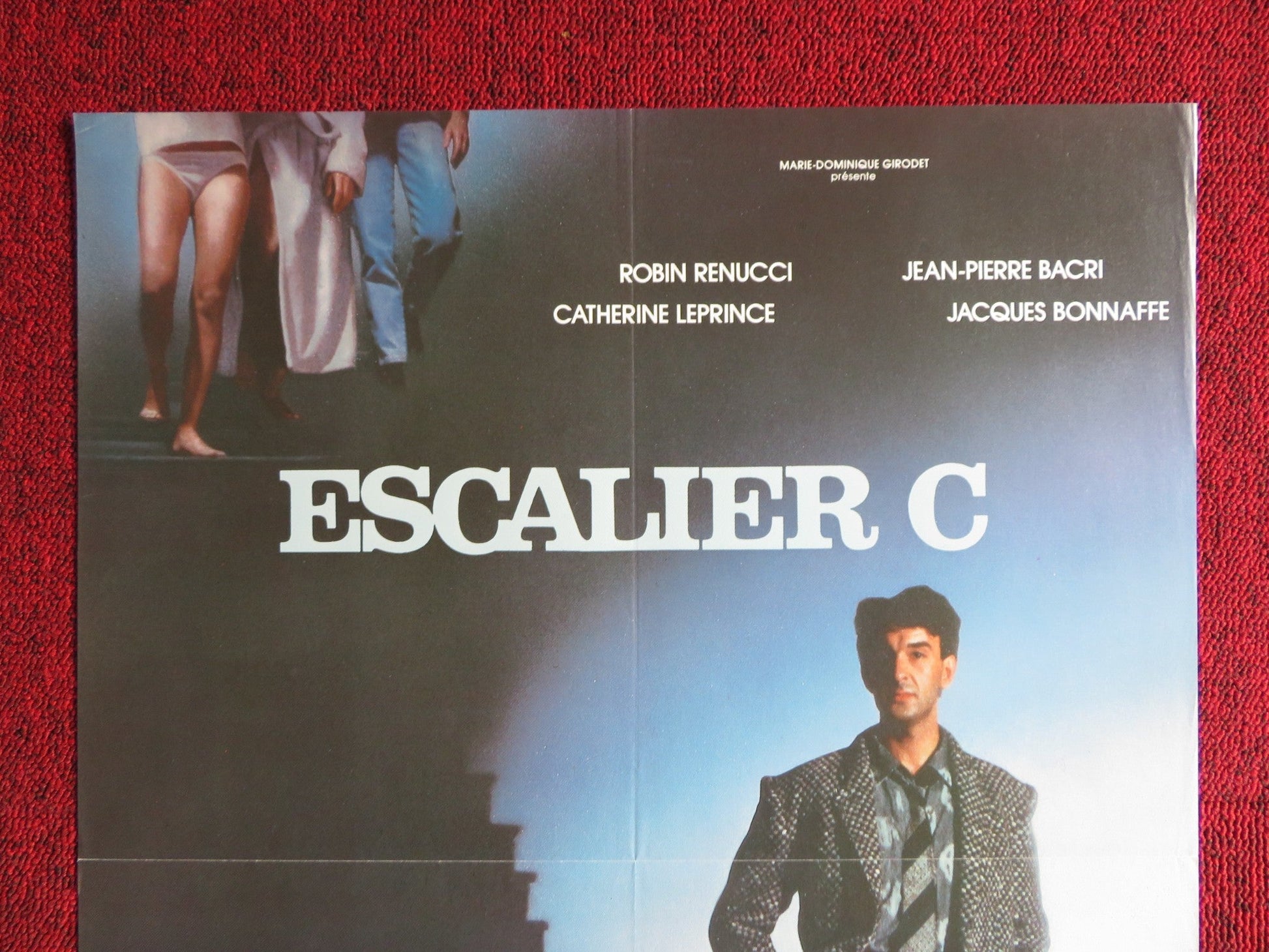 ESCALIER C FRENCH POSTER RICHARD DREYFUSS ROBIN RENUCCI CATHERINE LEPRINCE 1985 Rendezvous Cinema Movie posters