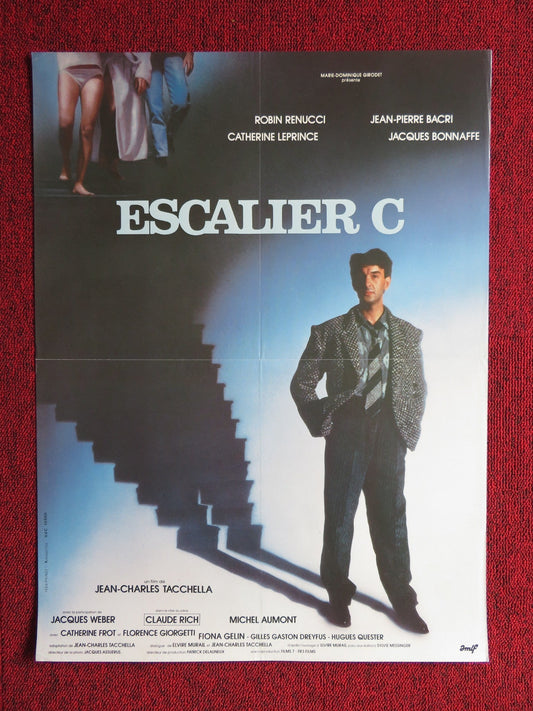 ESCALIER C FRENCH POSTER RICHARD DREYFUSS ROBIN RENUCCI CATHERINE LEPRINCE 1985 Rendezvous Cinema Movie posters