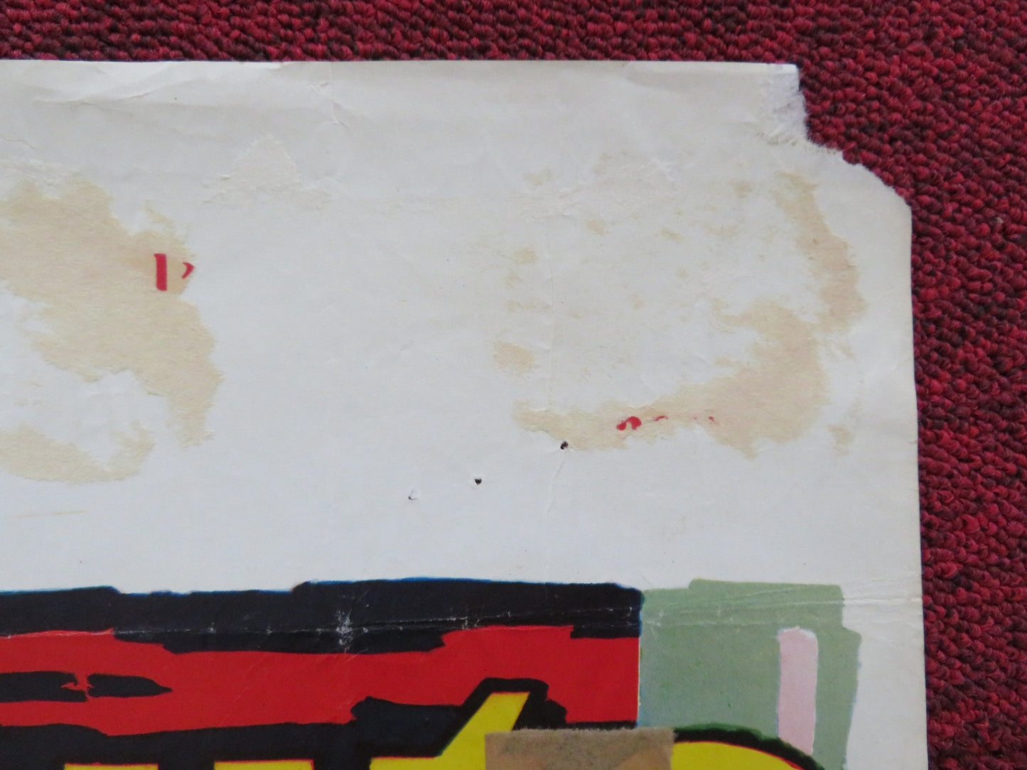 ESCAPE BY NIGHT BELGIUM POSTER LEO GENN GIOVANNA RALLI 1960 Rendezvous Cinema Movie posters