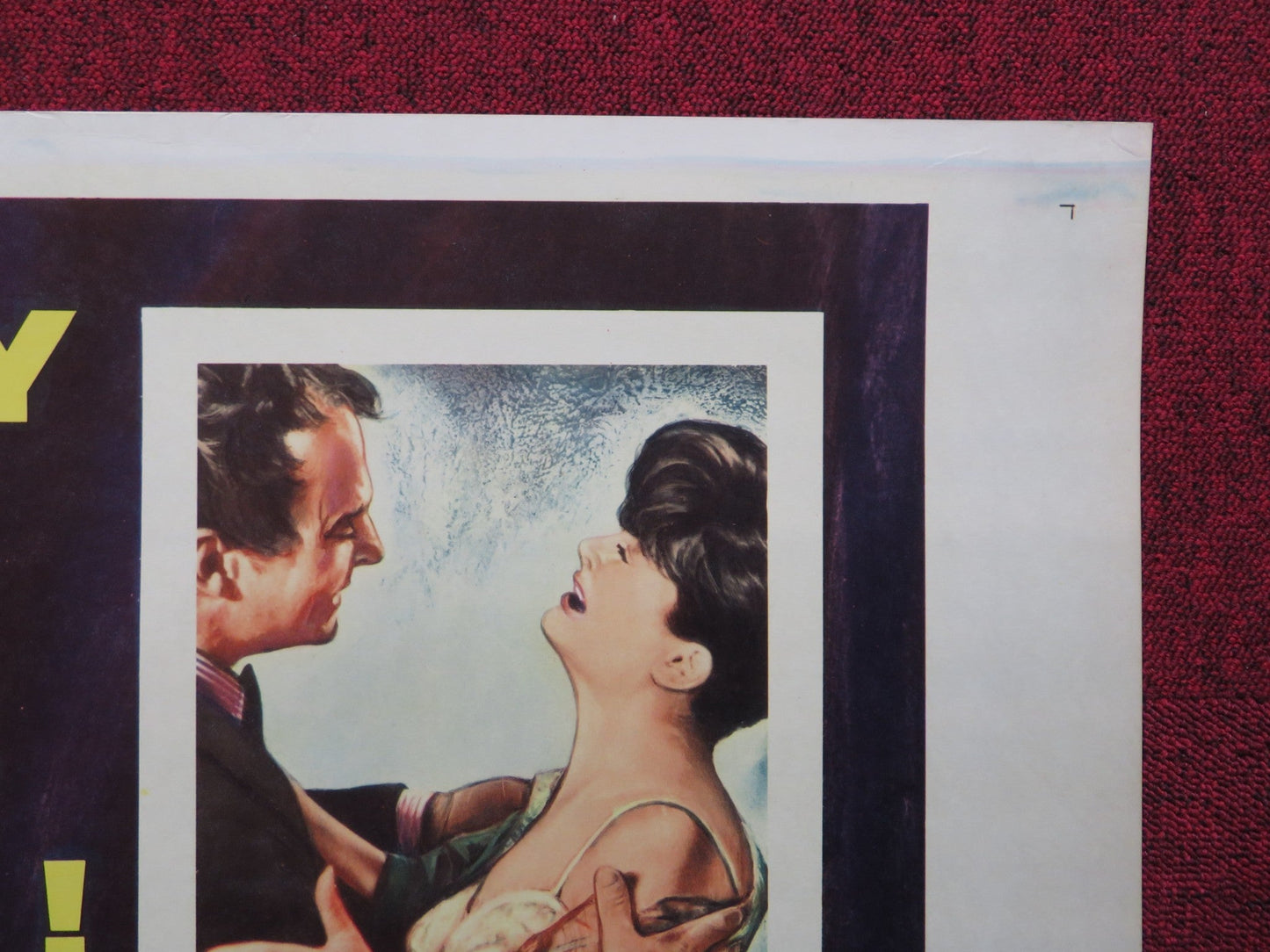 ESCAPE BY NIGHT US 30 X 40 ROLLED POSTER TERENCE LONGDON JENNIFER JAYNE 1964 Rendezvous Cinema Movie posters