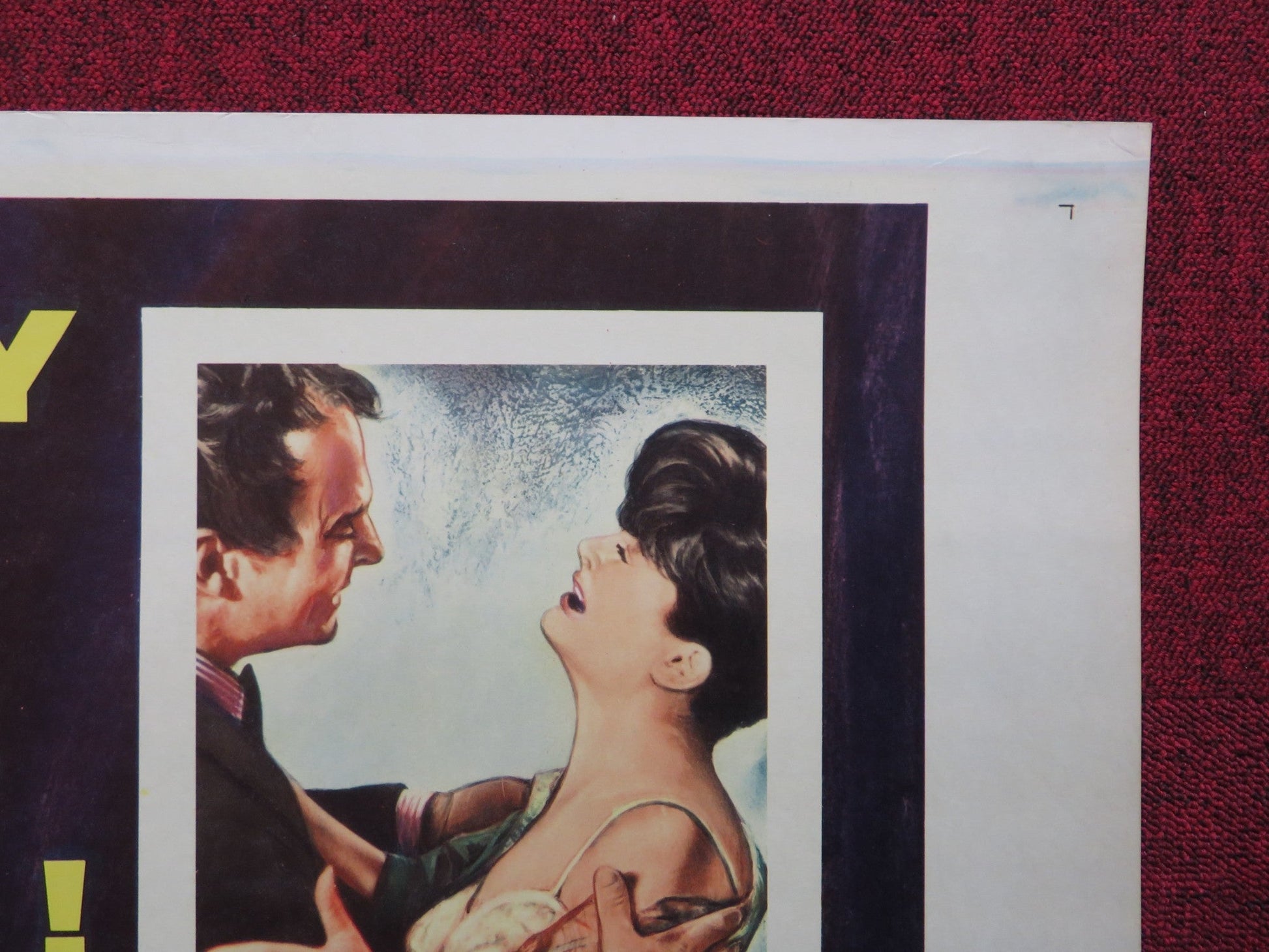 ESCAPE BY NIGHT US 30 X 40 ROLLED POSTER TERENCE LONGDON JENNIFER JAYNE 1964 Rendezvous Cinema Movie posters