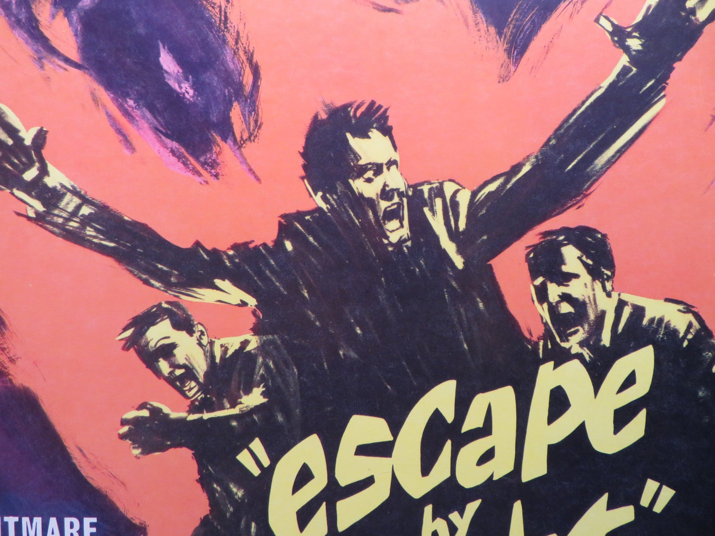 ESCAPE BY NIGHT US 30 X 40 ROLLED POSTER TERENCE LONGDON JENNIFER JAYNE 1964 Rendezvous Cinema Movie posters