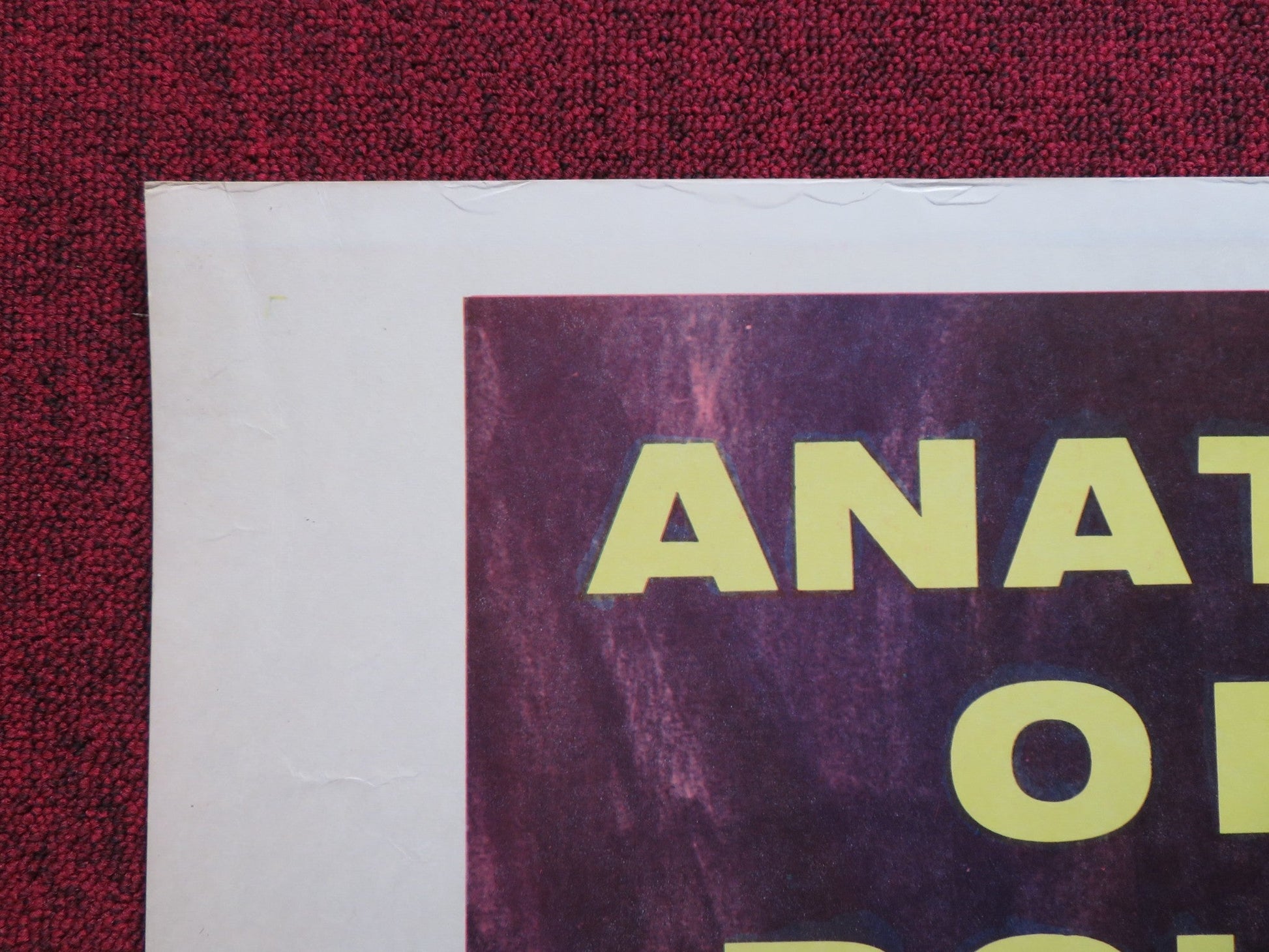 ESCAPE BY NIGHT US 30 X 40 ROLLED POSTER TERENCE LONGDON JENNIFER JAYNE 1964 Rendezvous Cinema Movie posters