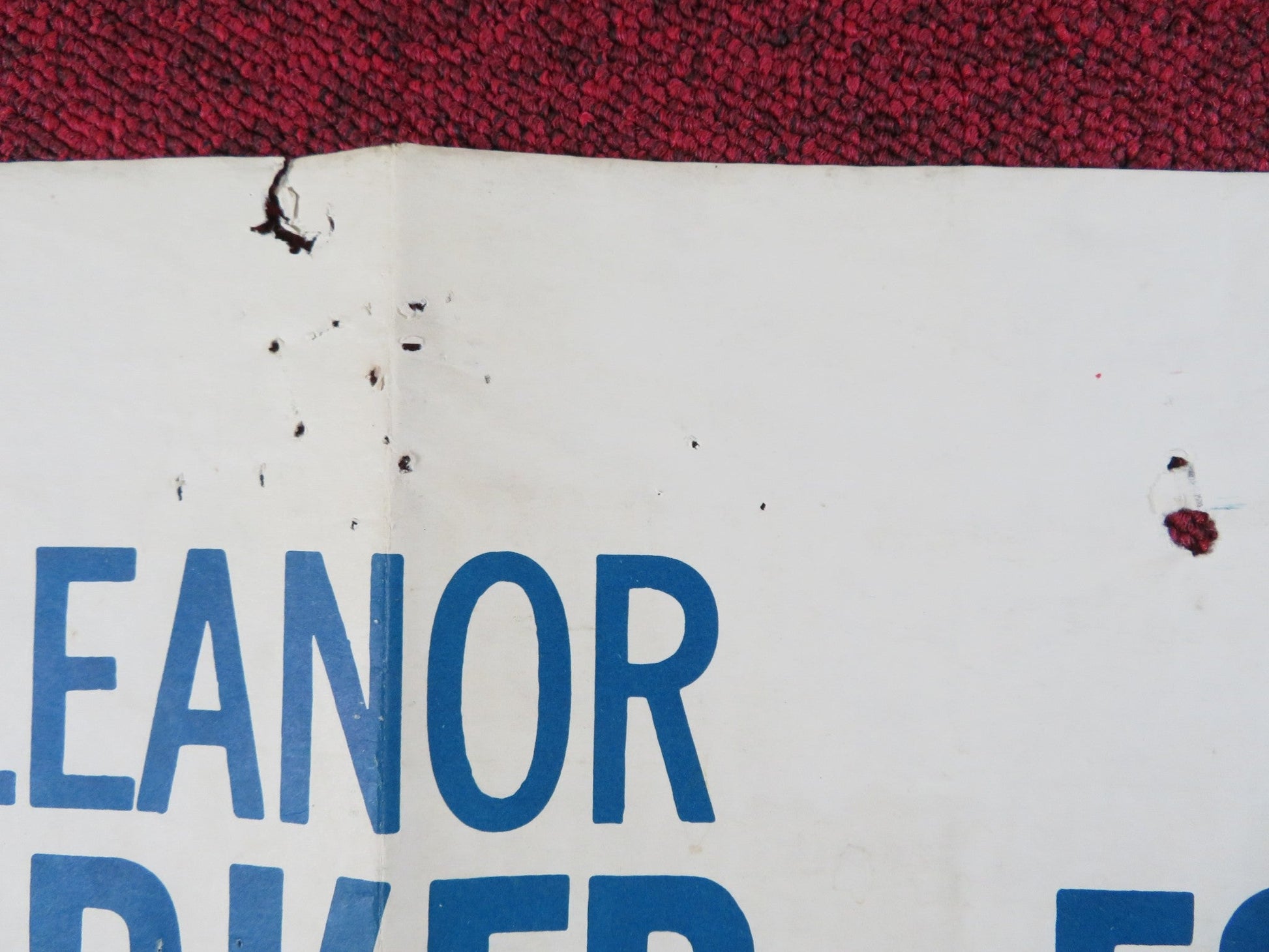 ESCAPE FROM FORT BRAVO FOLDED US ONE SHEET POSTER WILLIAM HOLDEN E. PARKER 1962 Rendezvous Cinema Movie posters