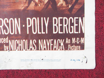 ESCAPE FROM FORT BRAVO FOLDED US ONE SHEET POSTER WILLIAM HOLDEN E. PARKER 1962 Rendezvous Cinema Movie posters