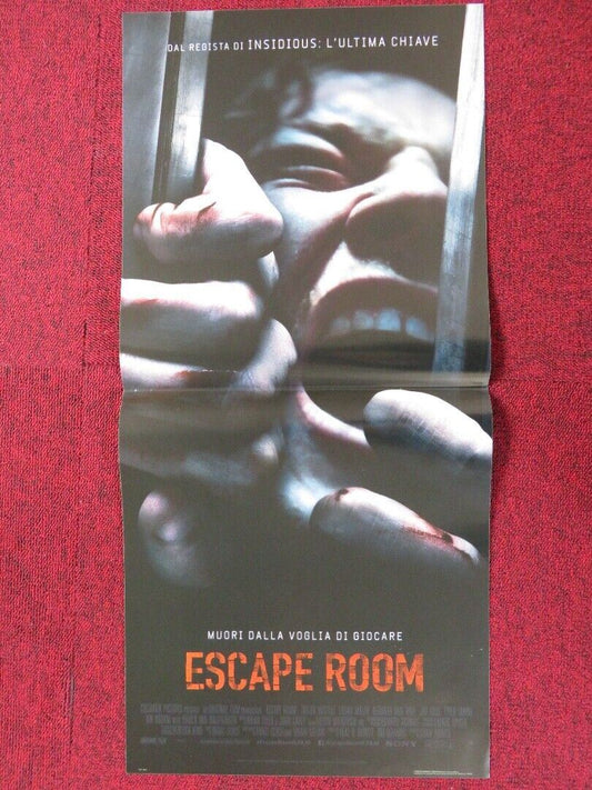 ESCAPE ROOM ITALIAN LOCANDINA (26.5"x12.5") POSTER TAYLOR RUSSELL 2019 - Rendezvous Cinema