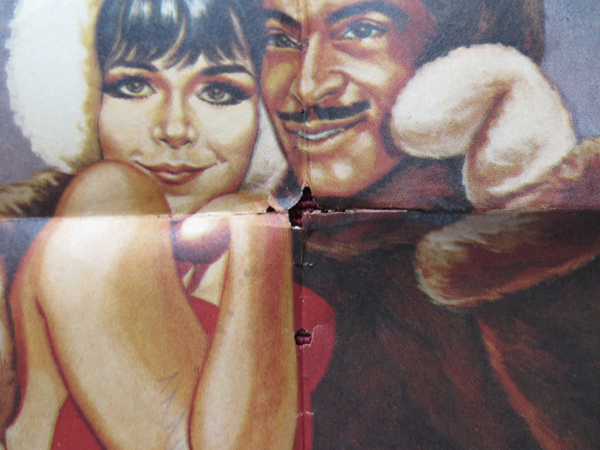 ESPERAME EN SIBERIA VIDA MIA FOLDED MEXICAN POSTER MAURICIO GARCES 1971 Rendezvous Cinema Movie posters