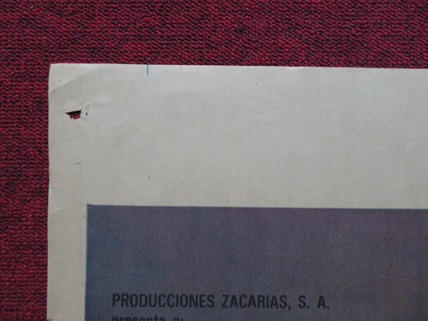 ESPERAME EN SIBERIA VIDA MIA FOLDED MEXICAN POSTER MAURICIO GARCES 1971 Rendezvous Cinema Movie posters