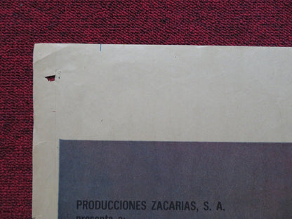 ESPERAME EN SIBERIA VIDA MIA FOLDED MEXICAN POSTER MAURICIO GARCES 1971 Rendezvous Cinema Movie posters