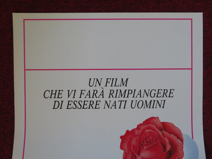 ESSERE DONNE ITALIAN LOCANDINA (27.5"x13") POSTER ULRICH TUKUR EVA MATTES 1988 Rendezvous Cinema Movie posters