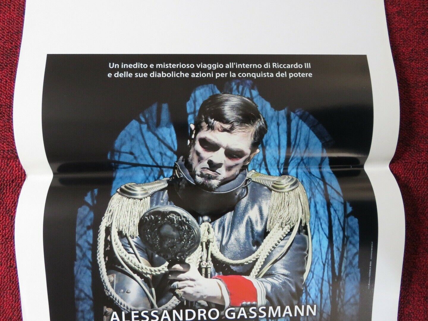 ESSERE RICCARDO ...E GLI ALTRI ITALIAN LOCANDINA (27.5"x13") POSTER 2013 Movie posters