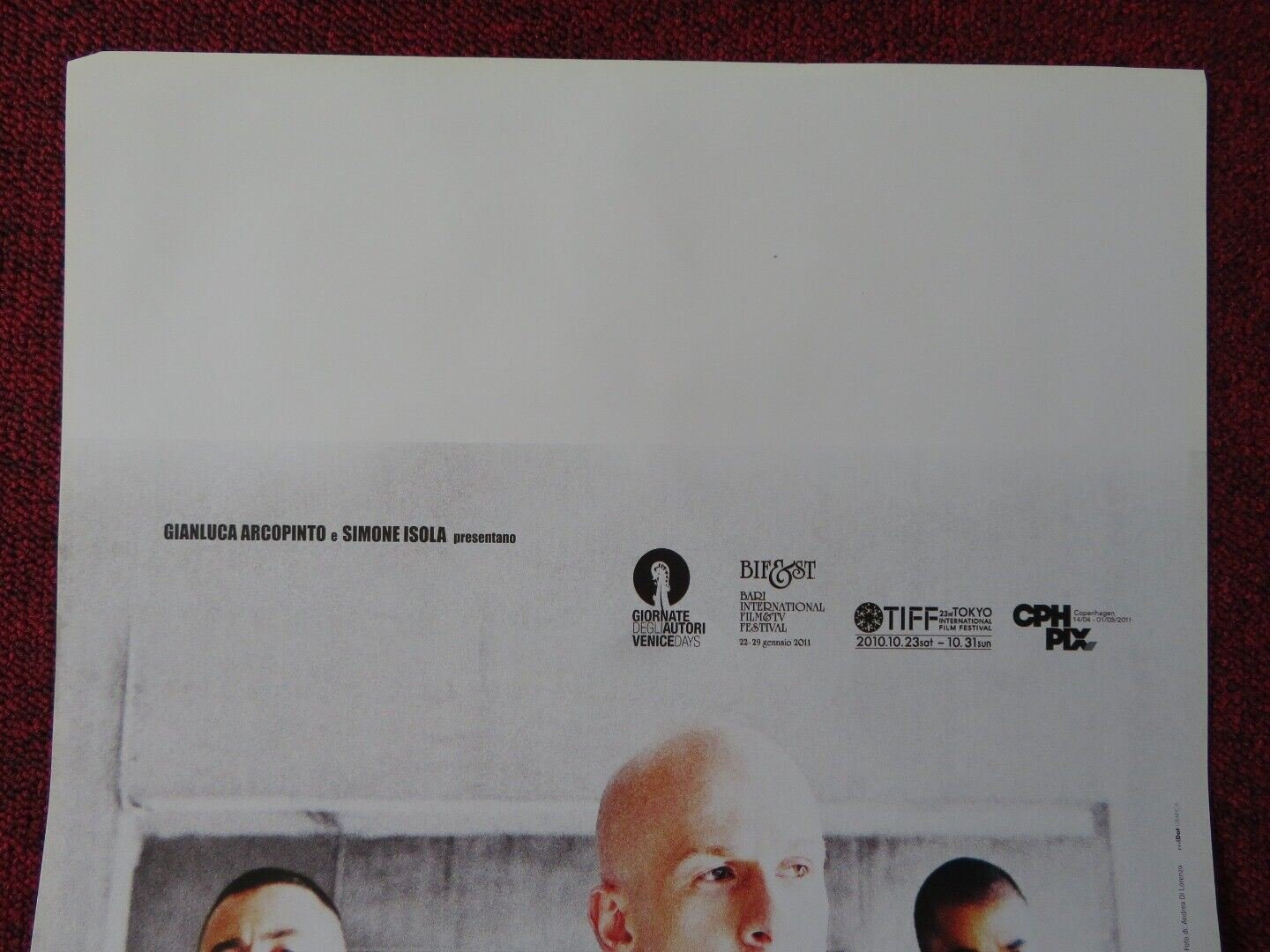 ET IN TERRA PAX ITALIAN LOCANDINA (26.5"x12.5") POSTER MAURIZIO TESEI 2010 Movie posters