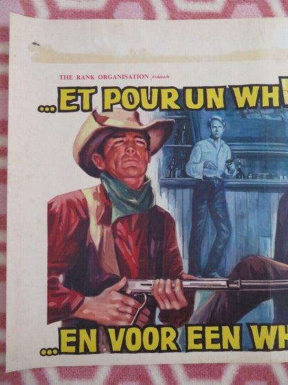 ET POUR UN WHISKY DE PLUS / Cavalca e uccidi BELGIUM (14"x 21") POSTER 1964 Movie posters