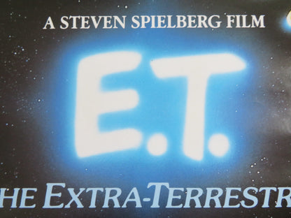 E.T. THE EXTRA - TERRESTRIAL - B VHS VIDEO POSTER ROLLED SPIELBERG BARRYMORE 1982 Rendezvous Cinema Movie posters