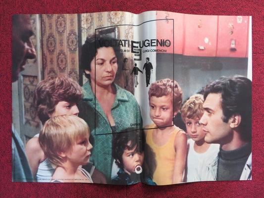 EUGENIO - E ITALIAN FOTOBUSTA POSTER FRANCESCO BONELLI SAVERIO MARCONI 1980 Rendezvous Cinema Movie posters