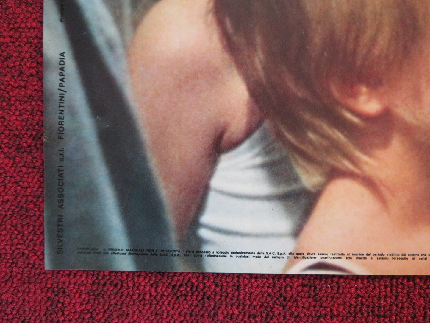 EUGENIO - E ITALIAN FOTOBUSTA POSTER FRANCESCO BONELLI SAVERIO MARCONI 1980 Rendezvous Cinema Movie posters