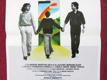EUGENIO ITALIAN LOCANDINA POSTER SAVERIO MARCONI FRANCESCO BONELLI 1980 Rendezvous Cinema Movie posters