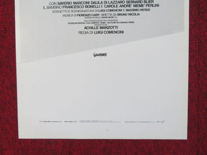 EUGENIO ITALIAN LOCANDINA POSTER SAVERIO MARCONI FRANCESCO BONELLI 1980 Rendezvous Cinema Movie posters