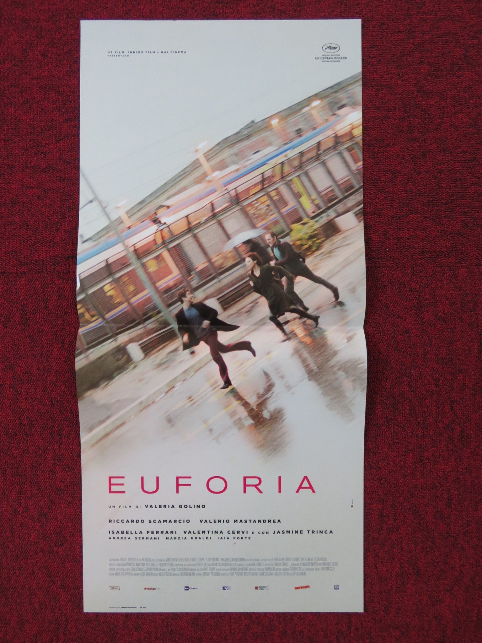 EUPHORIA ITALIAN LOCANDINA POSTER RICCARDO SCAMARCIO VALERIO MASTANDREA 2018 Rendezvous Cinema Movie posters