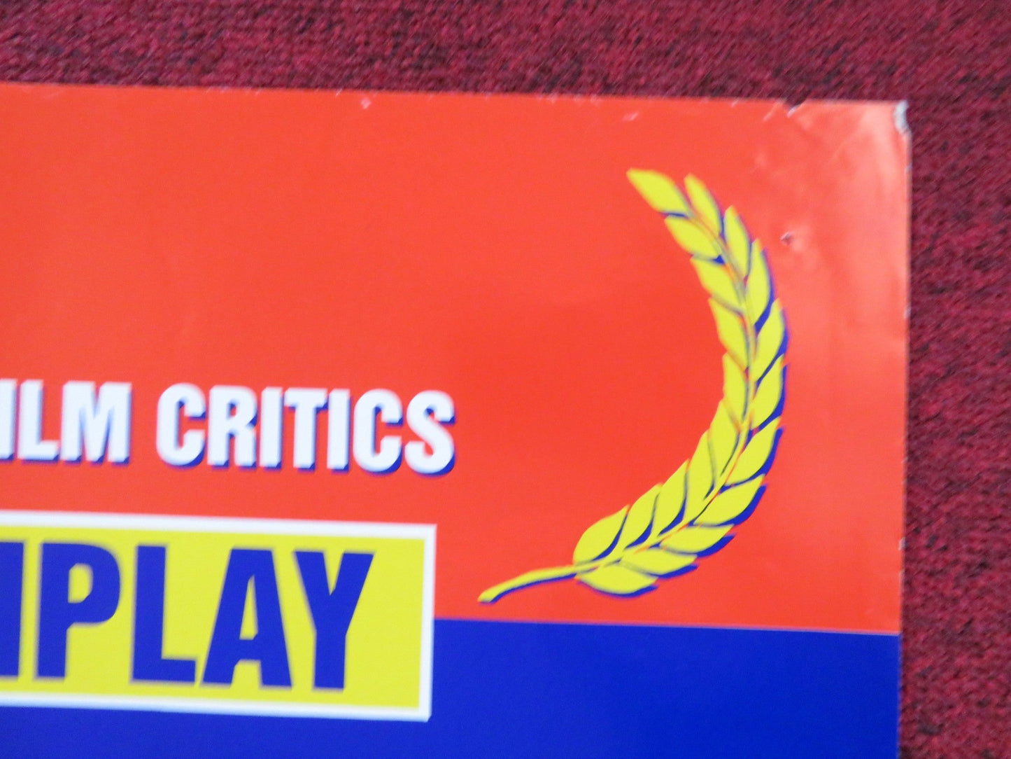 EUROPA EUROPA UK QUAD POSTER FOLDED MARCO HOFSCHNEIDER ANDREW WILMS 1990 Rendezvous Cinema Movie posters