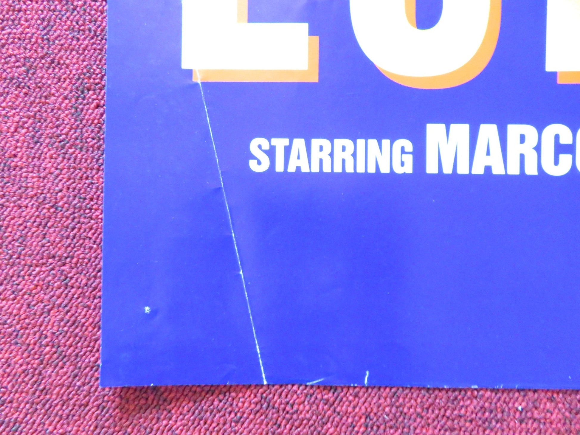 EUROPA EUROPA UK QUAD POSTER FOLDED MARCO HOFSCHNEIDER ANDREW WILMS 1990 Rendezvous Cinema Movie posters