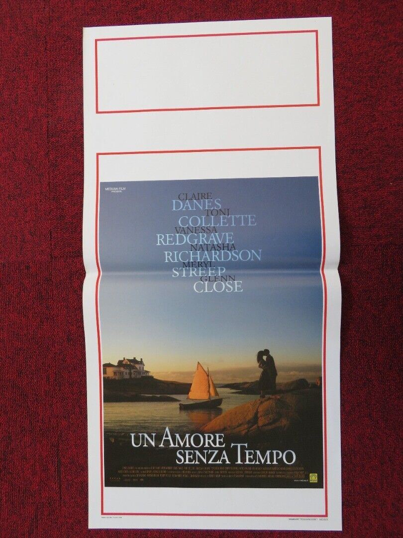 EVENING ITALIAN LOCANDINA (27.5"x13") POSTER VANESSA REDGRAVE 2008 Movie posters