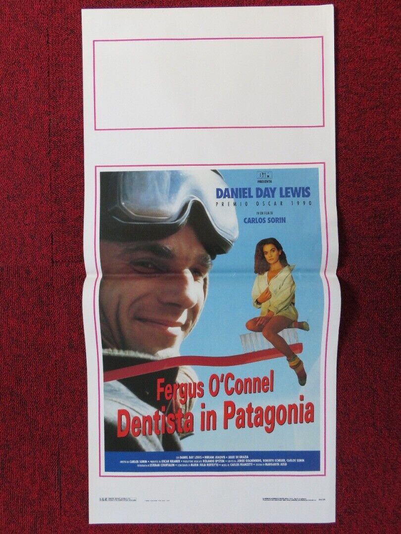 EVERSMILE NEW JERSEY ITALIAN LOCANDINA (27.5"x13") POSTER DANIEL DAY LEWIS 1990 Movie posters