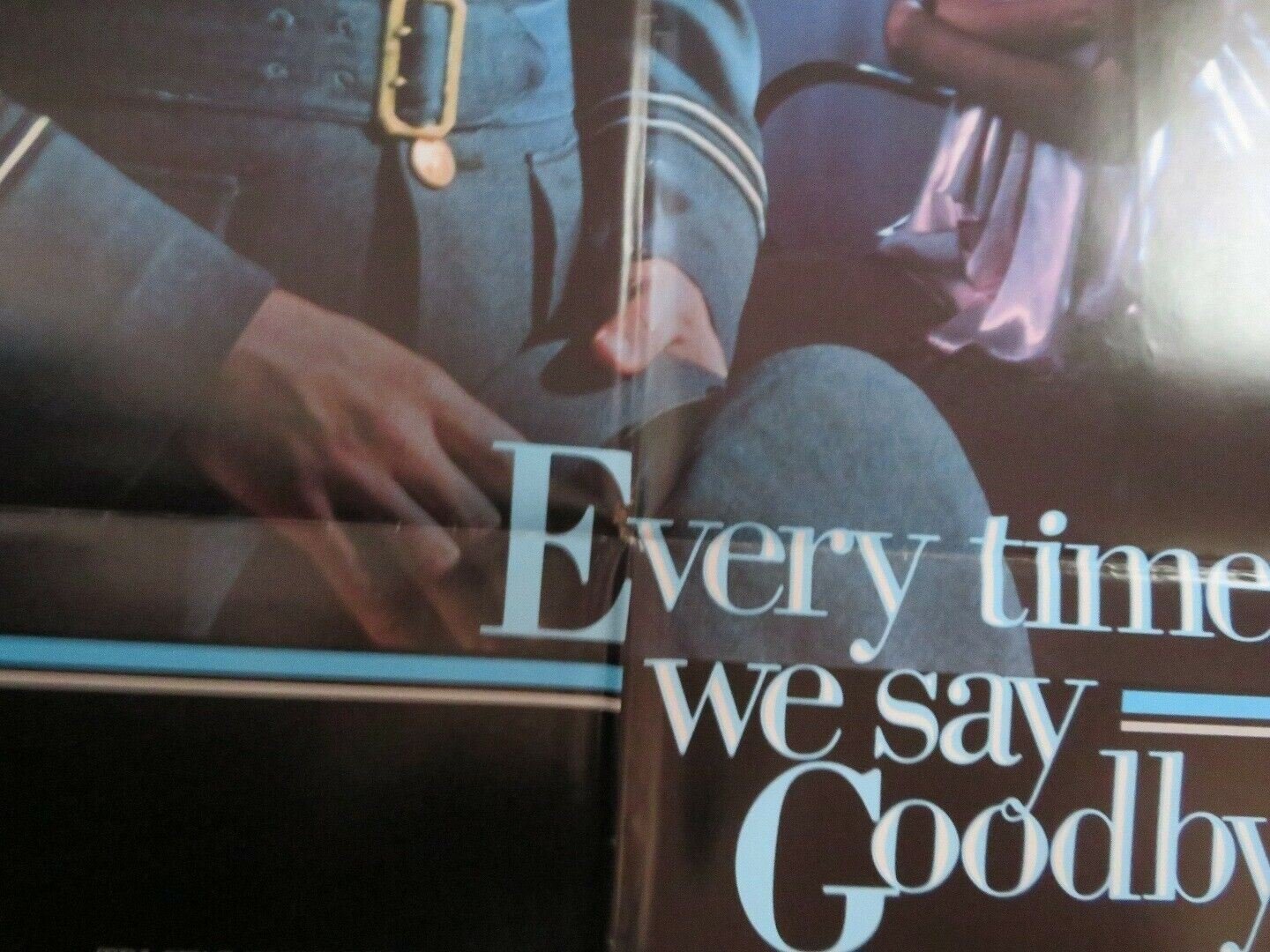 EVERY TIME WE SAY GOOD BYE US ONE SHEET) POSTER TOM HANKS 1986 Movie posters