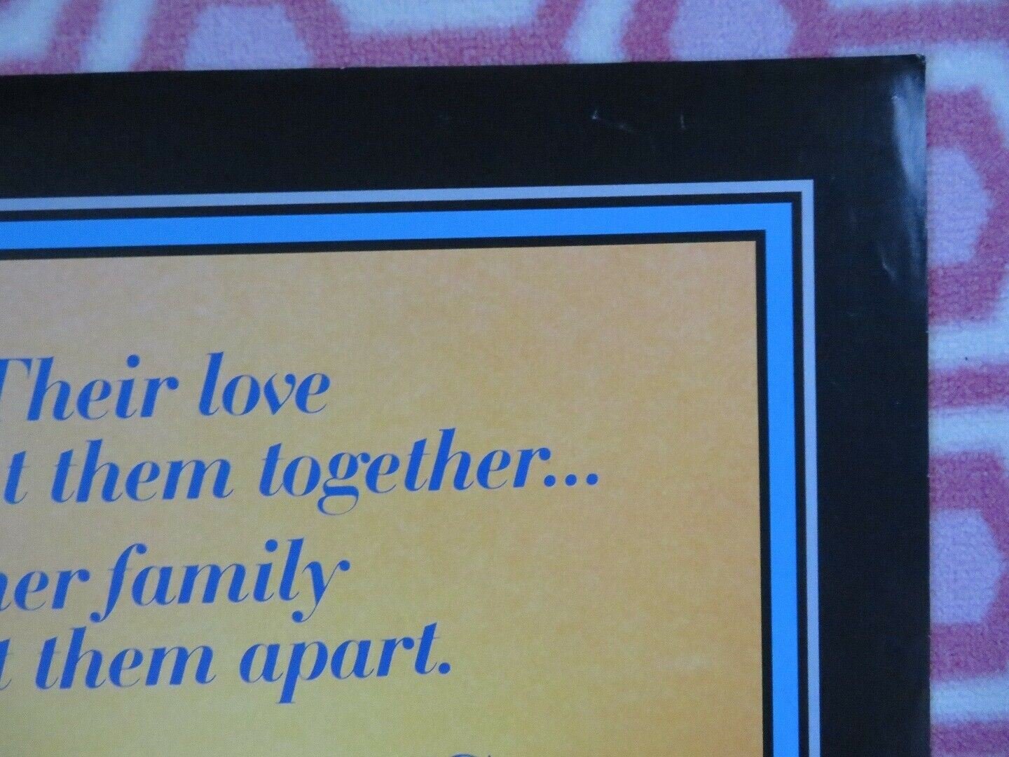 EVERY TIME WE SAY GOOD BYE US ONE SHEET) POSTER TOM HANKS 1986 Movie posters