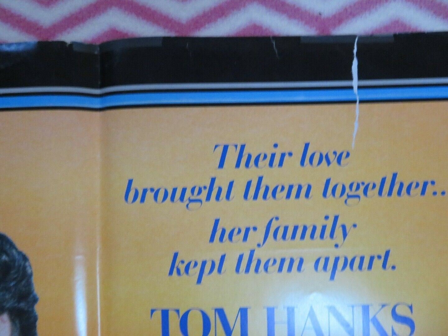 EVERY TIME WE SAY GOODBYE US ONE SHEET POSTER TOM HANKS 1987 Movie posters