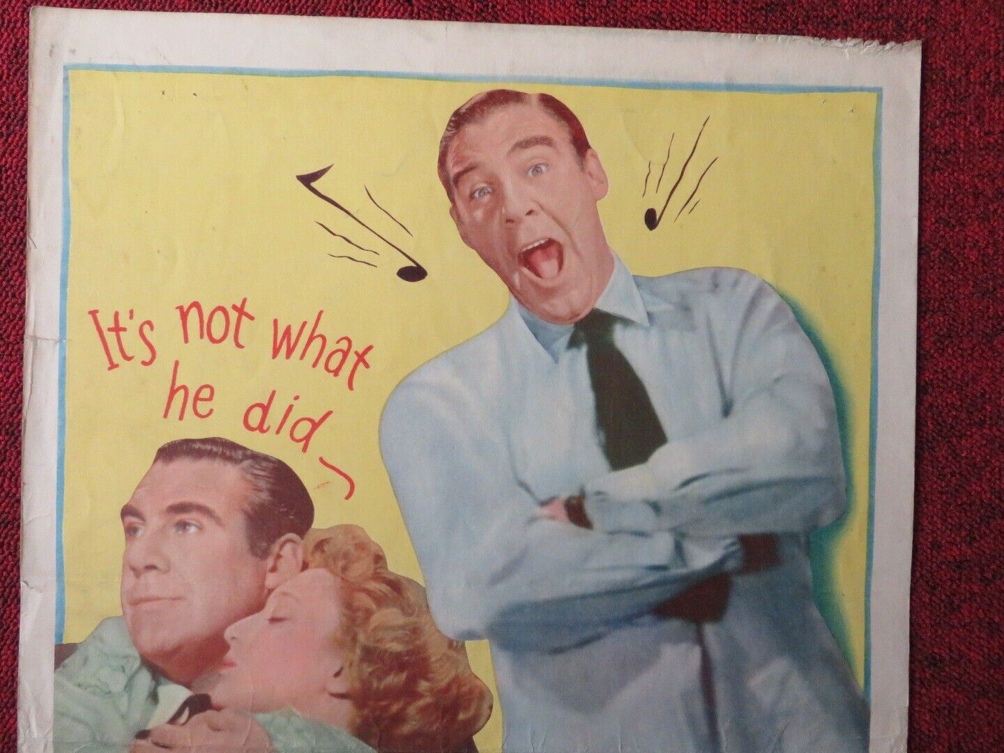 EVERYBODY DOES IT US INSERT (14"x 36") POSTER PAUL DOUGLAD LINDA DARNELL 1949 - Rendezvous Cinema