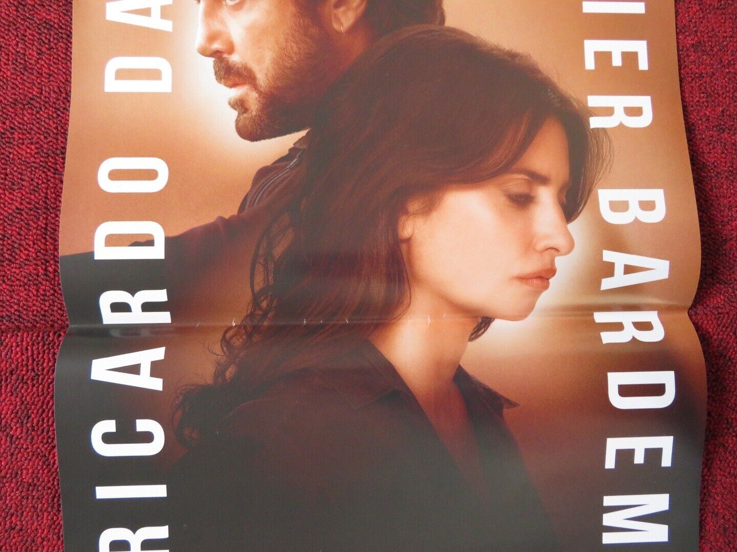 EVERYBODY KNOWS ITALIAN LOCANDINA (26.5"x12.5") POSTER PENELOPE CRUZ 2018 Movie posters