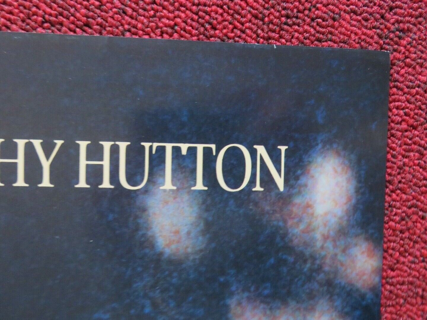 EVERYBODY'S ALL AMERICAN FOLDED US ONE SHEET POSTER JESSICA LANGE 1988 Movie posters