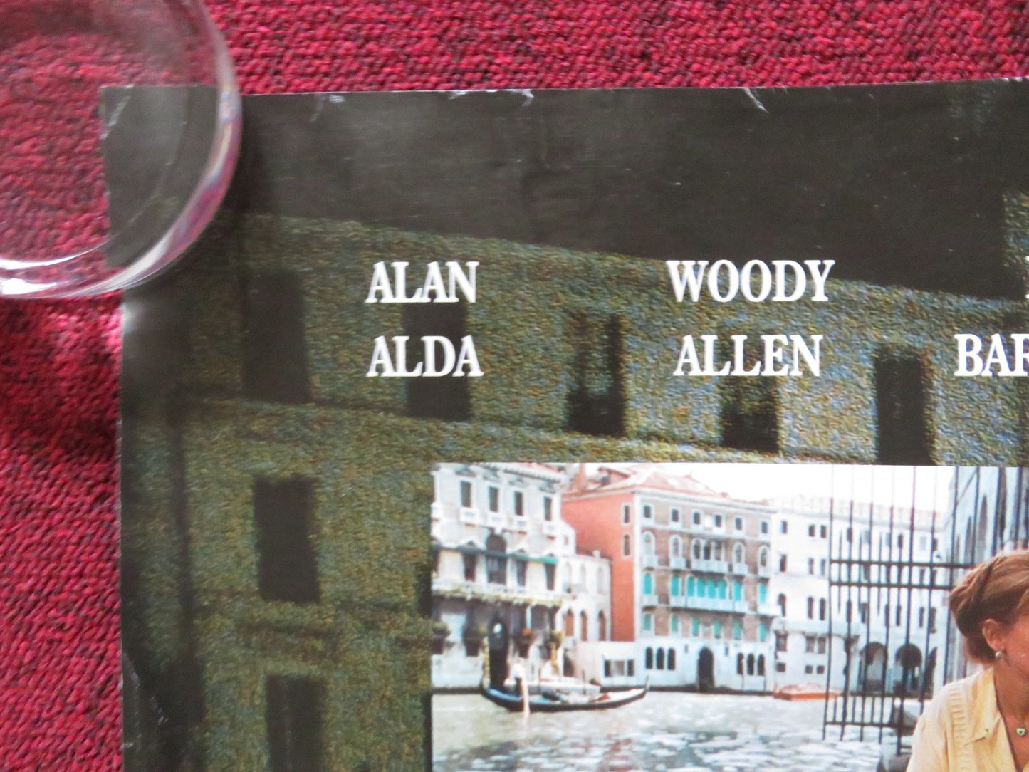 EVERYONE SAYS I LOVE YOU UK QUAD (30"x 40") ROLLED POSTER WOODY ALLEN 1996 Rendezvous Cinema Movie posters