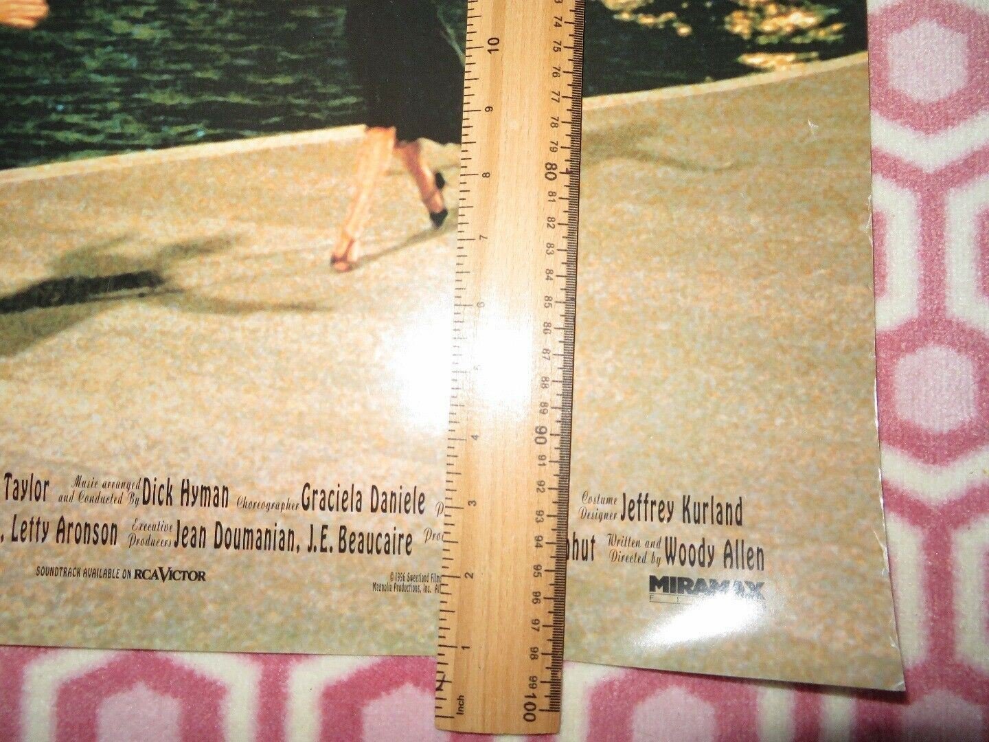 EVERYONE SAYS I LOVE YOU US ONE SHEET ROLLED POSTER WOODY ALLEN 1996 Movie posters