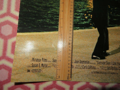 EVERYONE SAYS I LOVE YOU US ONE SHEET ROLLED POSTER WOODY ALLEN 1996 Movie posters