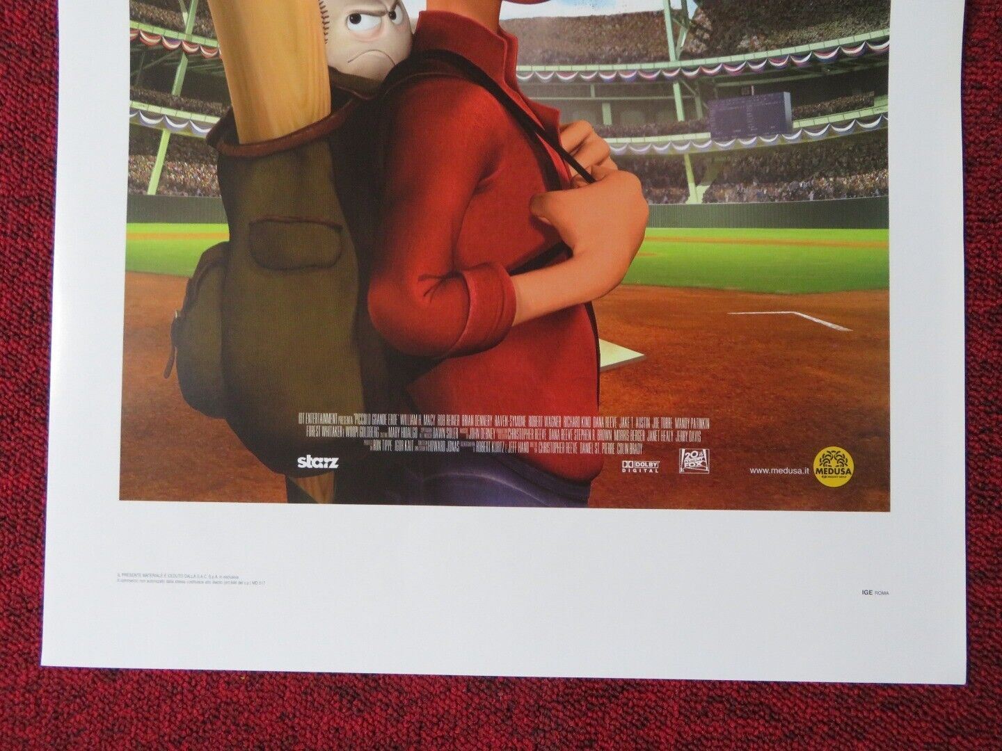 EVERYONE'S HERO ITALIAN LOCANDINA (27.5"x13") POSTER JAKE T. AUSTIN 2006 - Rendezvous Cinema