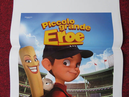 EVERYONE'S HERO ITALIAN LOCANDINA (27.5"x13") POSTER JAKE T. AUSTIN 2006 - Rendezvous Cinema