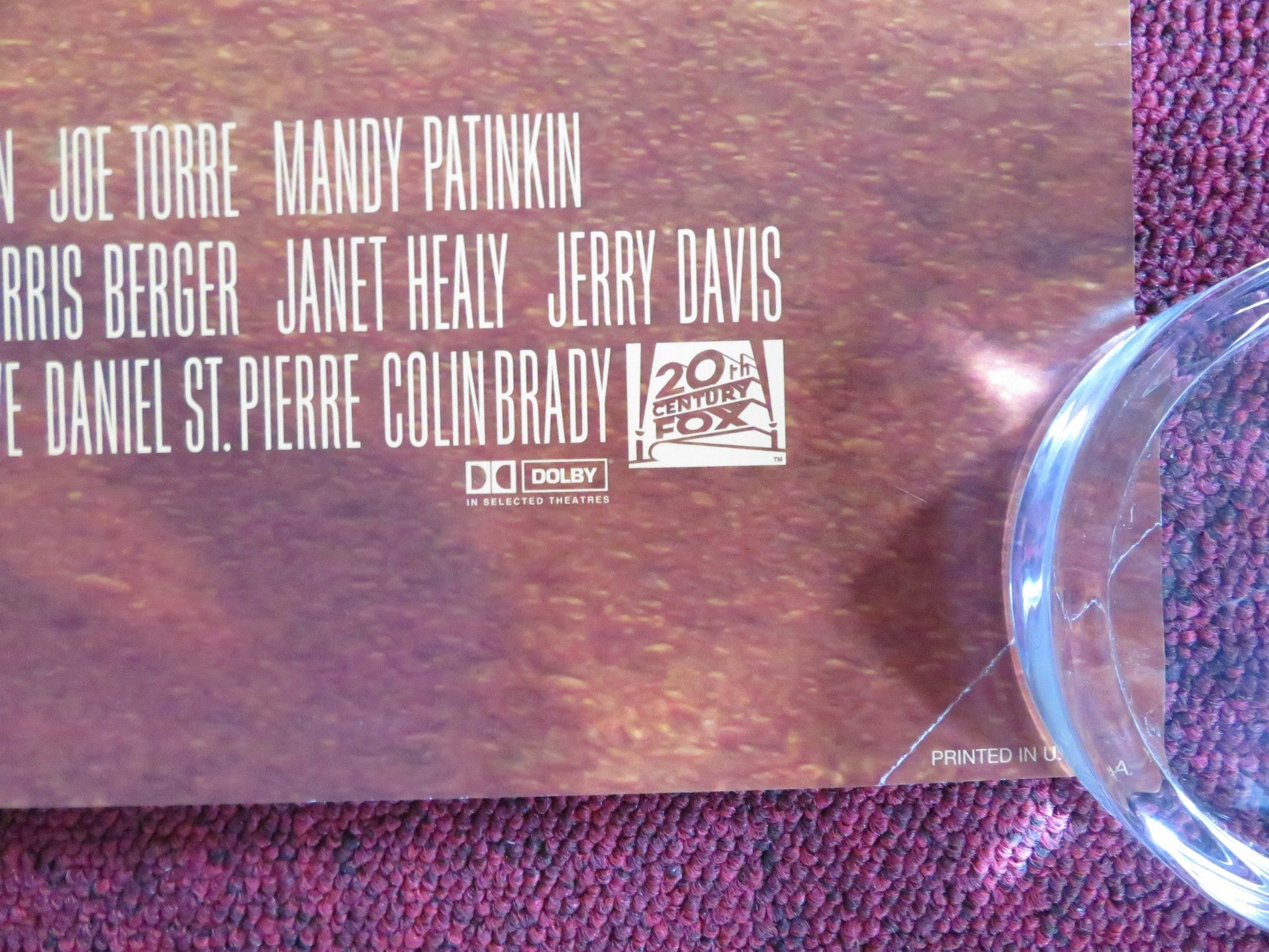 EVERYONE'S HERO US ONE SHEET ROLLED POSTER JAKE T. AUSTIN RITCHIE ALLEN 2006 Rendezvous Cinema Movie posters