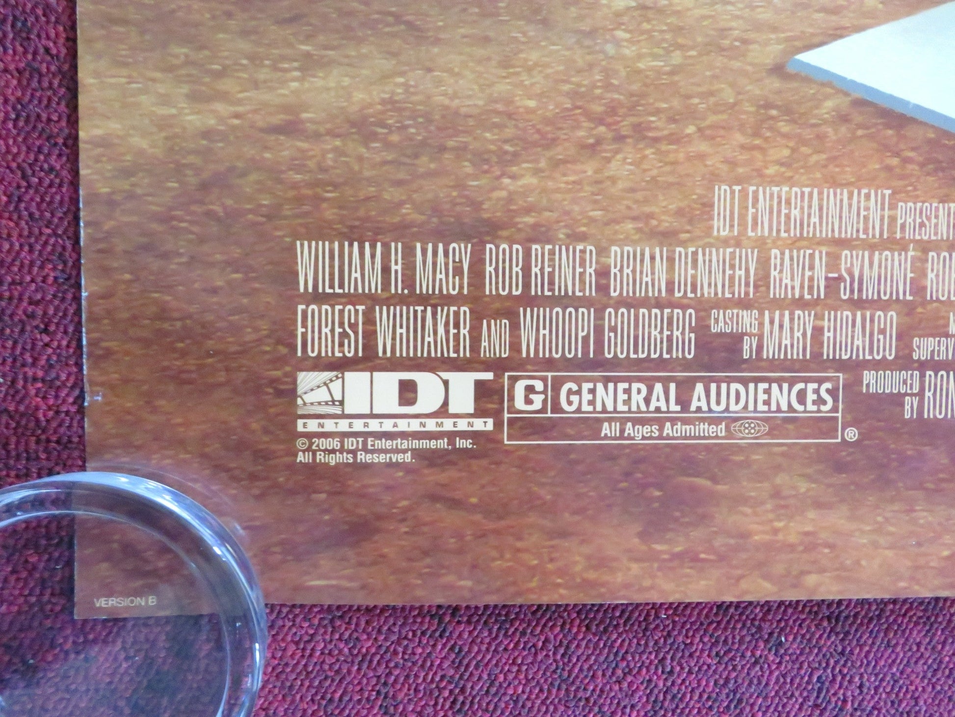 EVERYONE'S HERO US ONE SHEET ROLLED POSTER JAKE T. AUSTIN RITCHIE ALLEN 2006 Rendezvous Cinema Movie posters