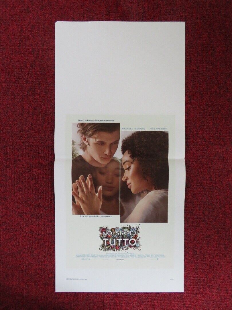 EVERYTHING, EVERYTHING ITALIAN LOCANDINA (27.5"x13") POSTER AMANDLA STENBERG '17 Movie posters