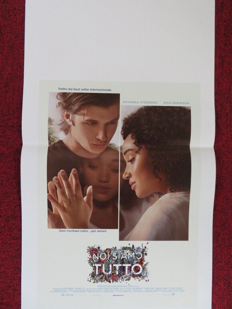 EVERYTHING, EVERYTHING ITALIAN LOCANDINA (27.5"x13") POSTER AMANDLA STENBERG '17 Movie posters