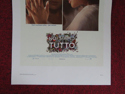 EVERYTHING, EVERYTHING ITALIAN LOCANDINA (27.5"x13") POSTER AMANDLA STENBERG '17 Movie posters
