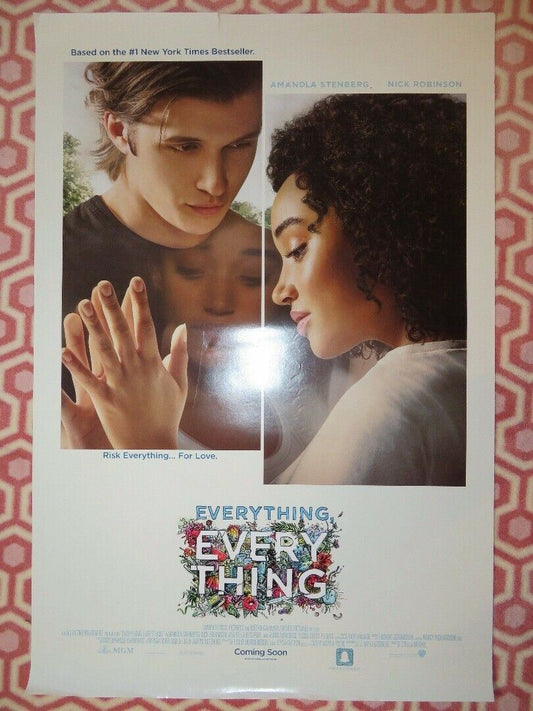 EVERYTHING, EVERYTHING UK ONE SHEET (27"x 41") ROLLED POSTER AMADLA STENBERG '17 - Rendezvous Cinema